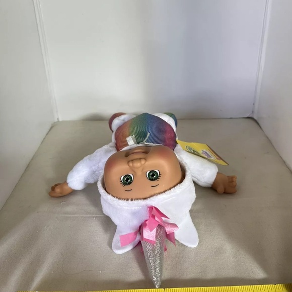 Cabbage Patch Kids Aria Unicorn Cuties White Rainbow 12" Plush Dolls CPK New - Picture 5 of 7